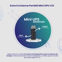 Batería Externa Portátil Mini UPS