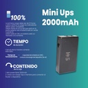 Batería Externa Portátil Mini UPS